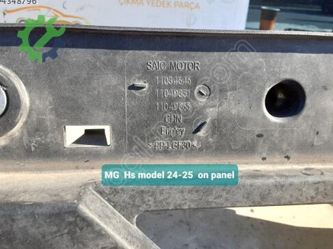 MG HS Ön Panel 24-25 çıkma parça