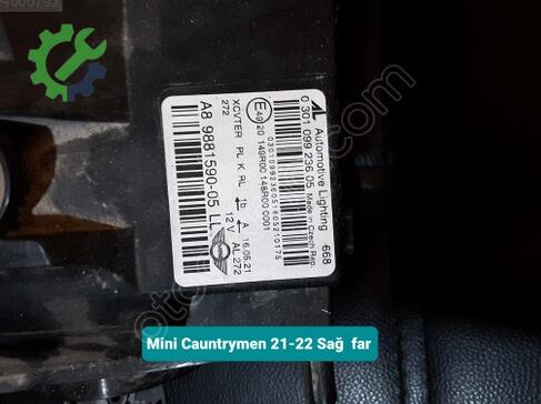 Mini Cooper Sağ Ön Far 21-22 çıkma parça