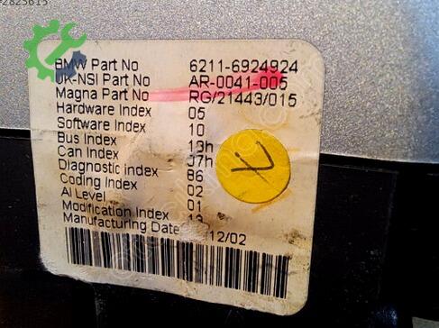 Mini Cooper Gösterge Saati 6211-6924924 çıkma parça