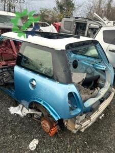 MİNİ COOPER R50 SOL ARKA ÇAMURLUK ORJİNAL ÇIKMA