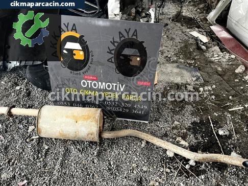 Mitsubishi L200 Arka Susturucu çıkma parça