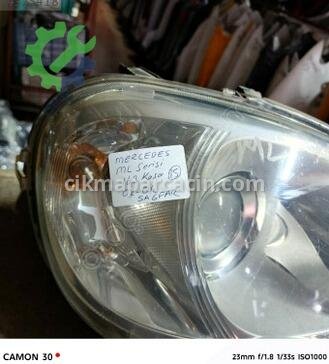 Mercedes-Benz ML Sağ Ön Far 02-04 çıkma parça