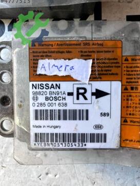 Nissan Almera Airbag Beyni çıkma parça