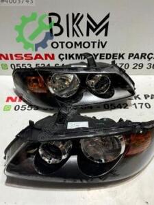 Nissan Almera Orijinal Çıkma Sağ Sol Far