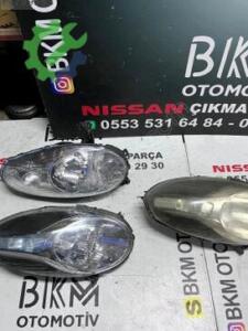 Çıkma Nissan Micra Sağ Sol Far (3. Adet)