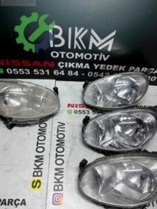 Nissan Micra 2010 – 2013 Çıkma Sağ Sol Far (2. Adet)