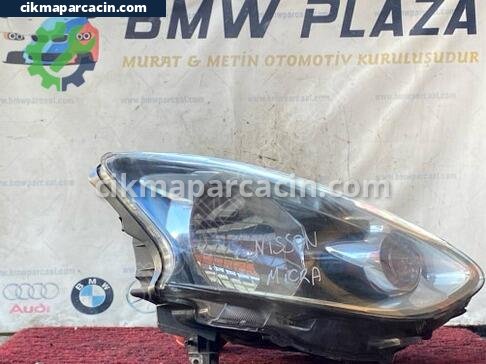 Nissan Micra Sağ Ön Far çıkma parça