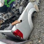 NİSSAN NAVARA SAĞ ARKA KESME ÇAMURLUK ORJİNAL ÇIKMA