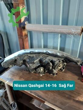 Nissan Qashqai Sağ Sis Farı 14-16 çıkma parça