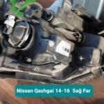 Nissan Qashgai 14-16  Sağ Far