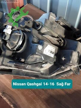 Nissan Qashqai Sağ Ön Far 14-16 çıkma parça