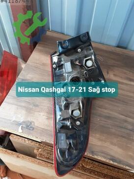 Nissan Qashqai Sağ Arka Stop 17-21 çıkma parça