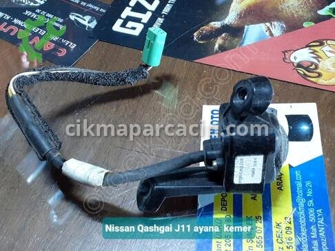 Nissan Qashqai Emniyet Kemeri çıkma parça