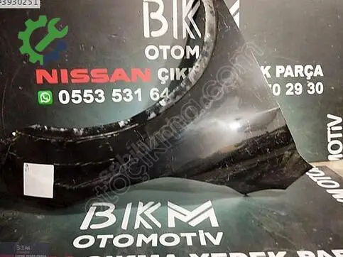 Nissan Qashqai Çamurluk çıkma parça