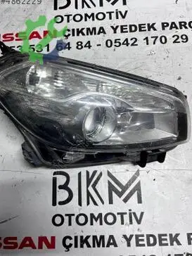 Nissan Qashqai Far çıkma parça