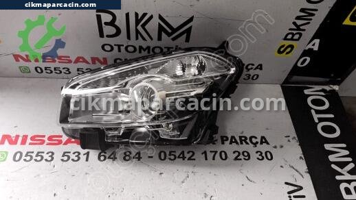 Nissan Qashqai Far çıkma parça