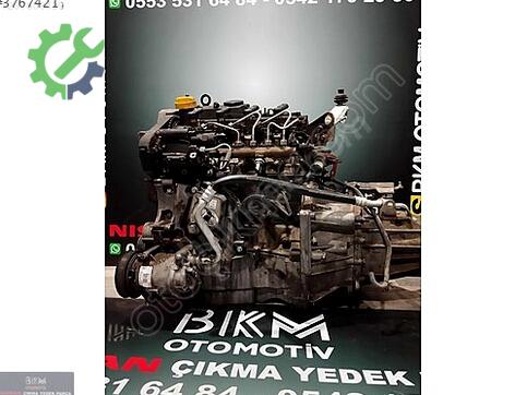 Nissan Qashqai Motor Komple çıkma parça