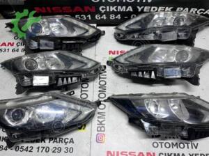 Nissan Qashqai Sağ Sol Far Çıkma (10. Adet)