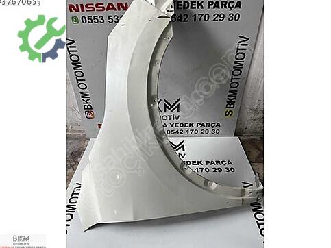 Nissan Qashqai Arka Çamurluk çıkma parça