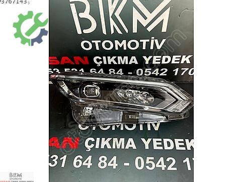 Nissan Qashqai Far çıkma parça