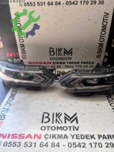 Çıkma Nissan Qashqai Sağ Sol Far (3. Adet)