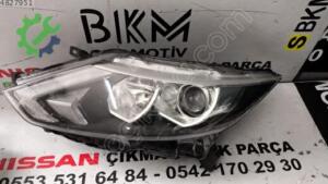 Nissan Qashqai 2017 – 2021 Çıkma Sol Far
