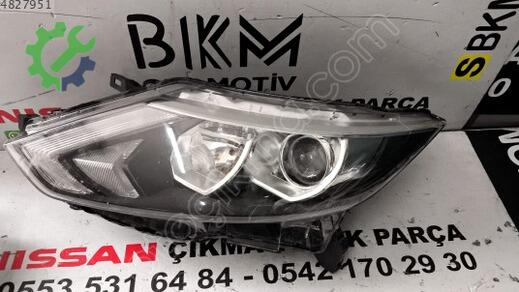 Nissan Qashqai Far çıkma parça