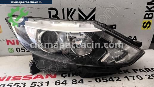 Nissan Qashqai Far çıkma parça