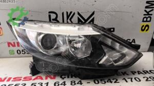 Nissan Qashqai Orijinal Çıkma Sağ Sol Far