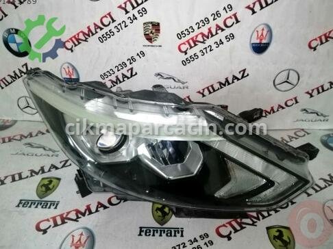 Nissan Qashqai LED Far çıkma parça