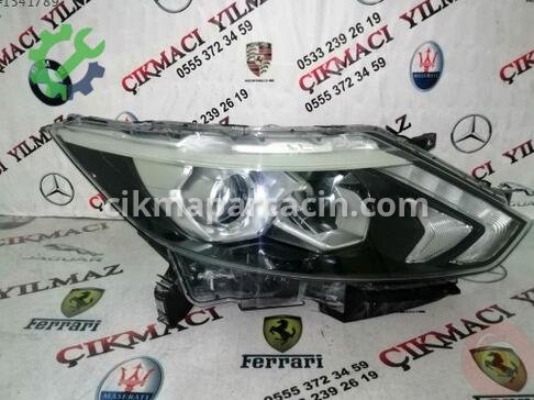 Nissan Qashqai LED Far çıkma parça