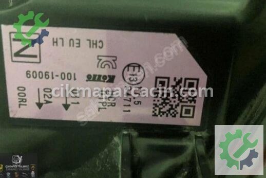 Nissan Qashqai Sol Ön Far çıkma parça