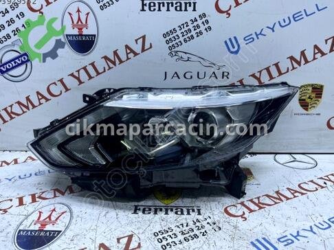 Nissan Qashqai LED Far E1313899L çıkma parça
