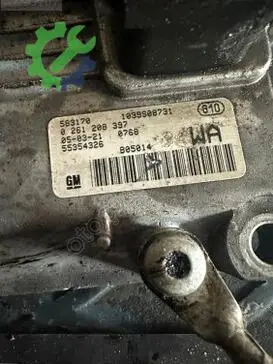 Opel Agila Motor Beyni 55354326 çıkma parça