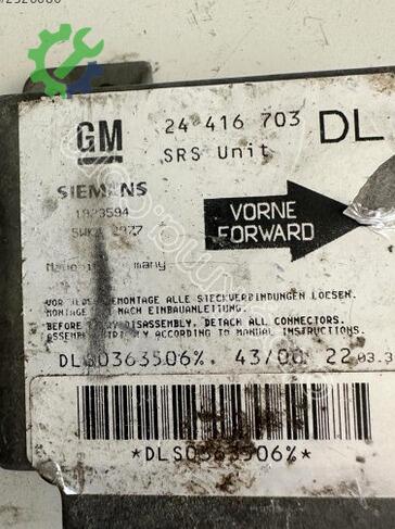 Opel Astra Airbag Beyni 24416703 çıkma parça