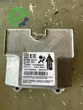Opel Astra Airbag Beyni 13251081 çıkma parça