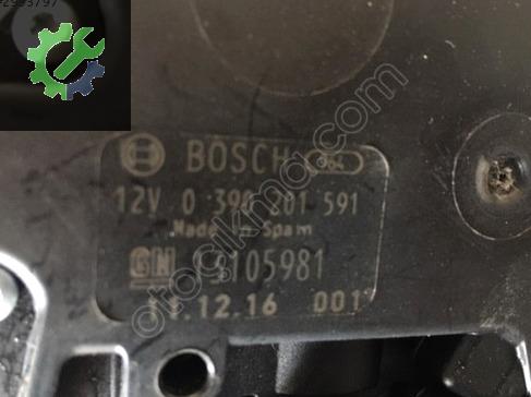 Opel Astra Arka Silecek Motoru 13105981 çıkma parça