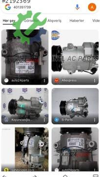Opel Astra Klima Kompresörü 401351739 çıkma parça
