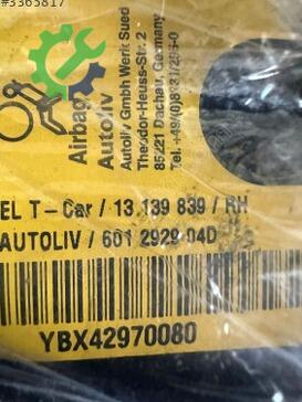 Opel Astra Airbag 13139839 çıkma parça