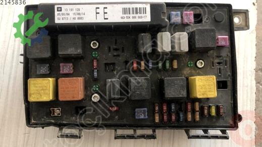 Opel Astra Sigorta Kutusu 13191128 çıkma parça