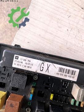 Opel Astra Sigorta Kutusu 13206750 çıkma parça