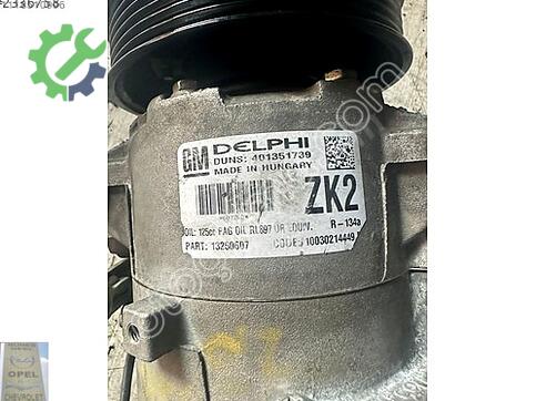 Opel Astra Klima Kompresörü çıkma parça