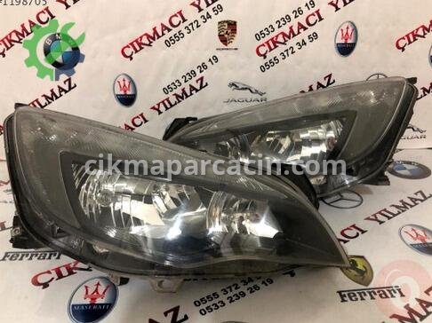 Opel Astra LED Far çıkma parça