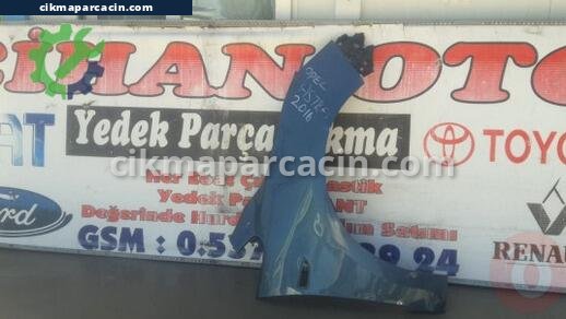 Opel Astra Sağ Ön Çamurluk çıkma parça