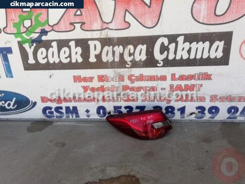 Opel Astra Sol Arka Stop çıkma parça