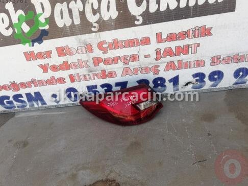 Opel Astra Sol Arka Stop çıkma parça