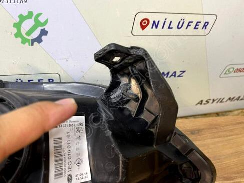 Opel Astra Sol Ön Far 13371595 çıkma parça