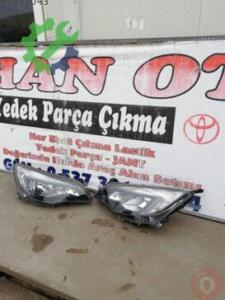 Opel astra j sol ön ve sağ ön farlar orjinal