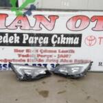 Opel astra j sol ön ve sağ ön farlar orjinal