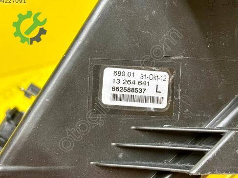 Opel Astra Sol Sis Farı 13264641 çıkma parça